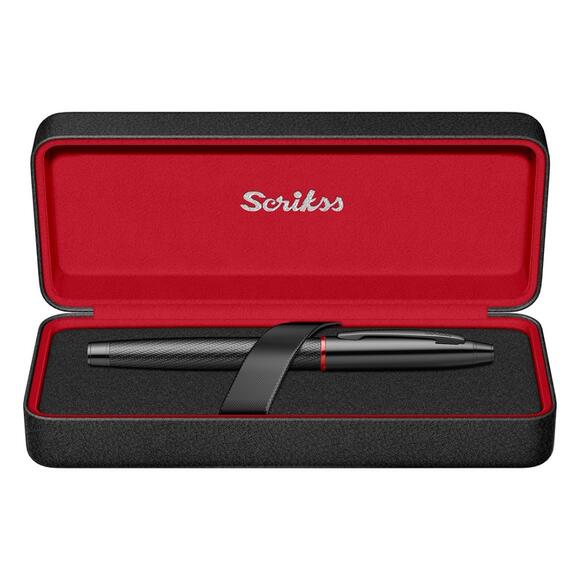 Scrikss 35 Roller Kalem Kalem Mat Siyah
