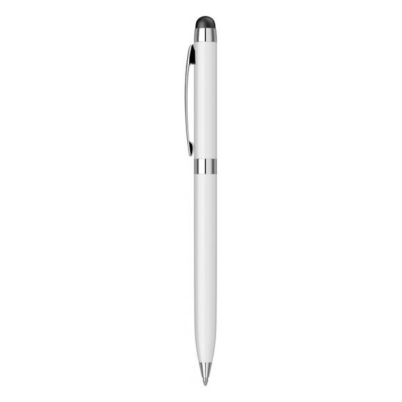 Scrikss 599 Touch Pen Tükenmez Kalem Stylus Beyaz