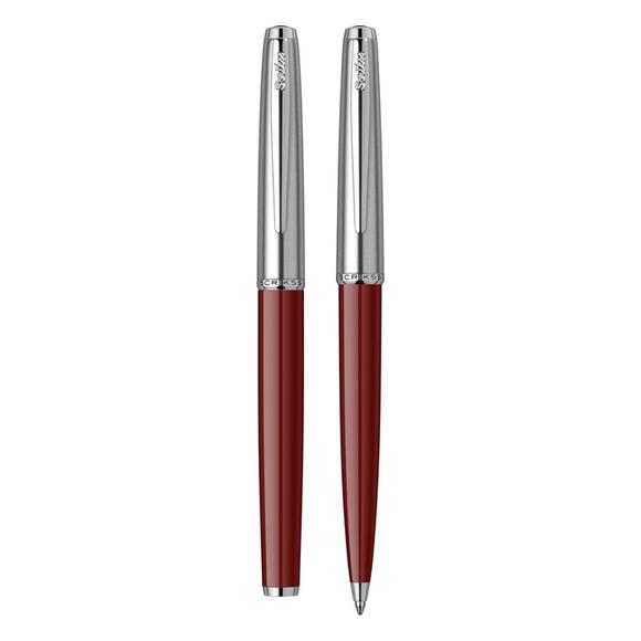 Scrikss 78 Dolmakalem+Tükenmez Kalem 2 Li Set Bordo