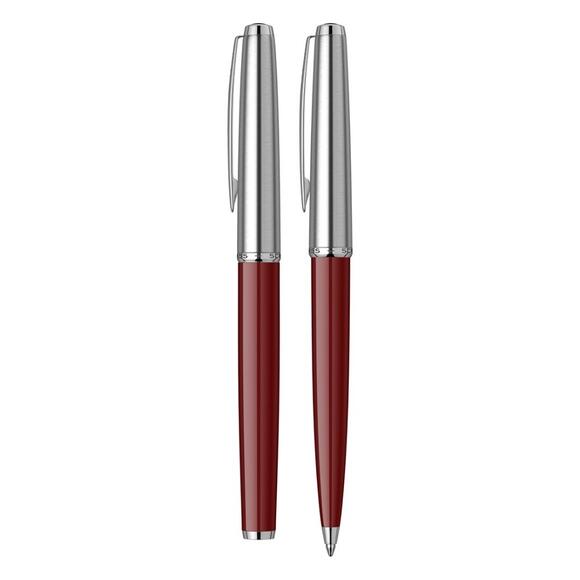 Scrikss 78 Dolmakalem+Tükenmez Kalem 2 Li Set Bordo