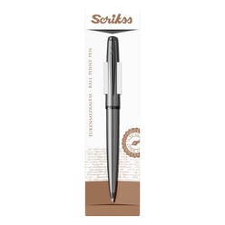 Scrikss 78Mg Tükenmez Kalem Mat Gri - Thumbnail