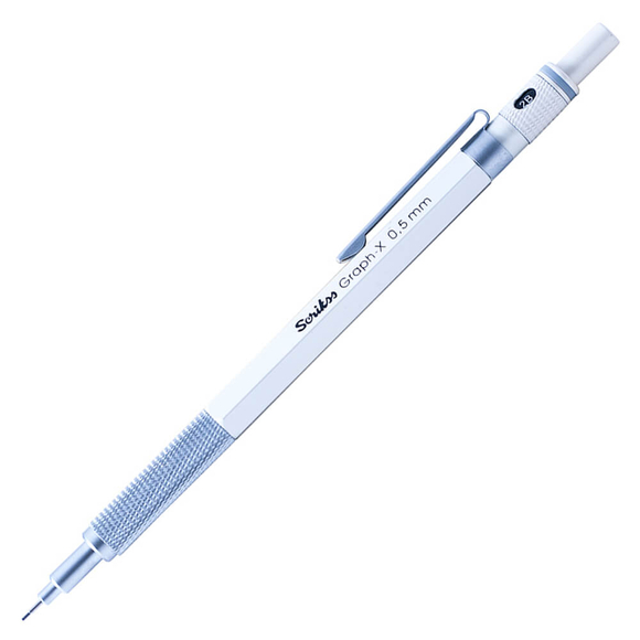 Scrikss Graph-X Metal Versatil Kalem 0.5 mm Beyaz