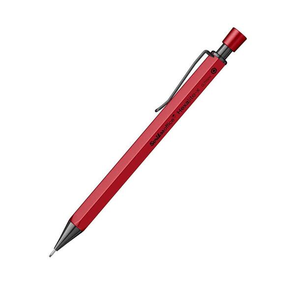 Scrikss Hexalite-X Versatil Kalem 0.7mm Kırmızı 