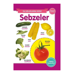 Sebzeler - İlk Bilgilerim Dizisi - Thumbnail