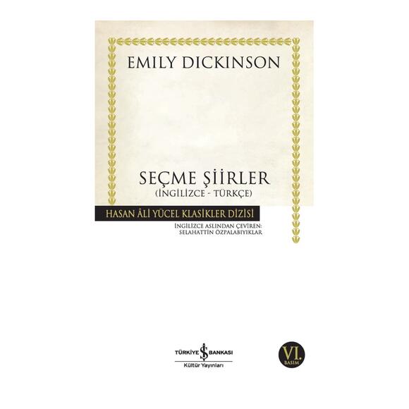 Seçme Şiirler Emily Dickinson (İngilizce - Türkçe) (HAY)