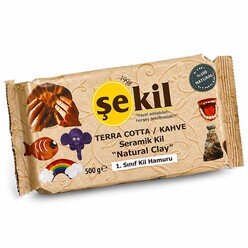 Şekil - Şekil Seramik Hamuru 500Gr Kahverengi