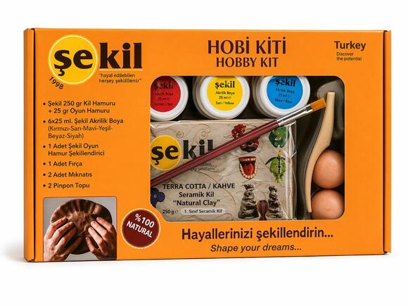 Şekil Seramik Hobi Seti