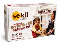 Şekil - Şekil Seramik Kil Başlangıç Seti