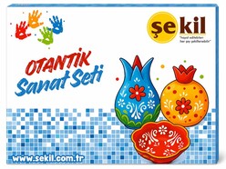 Şekil - Şekil Seramik Otantik Sanat Seti Lale