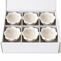 Şekil - Şekil Seramik Papatya 6Lı Set