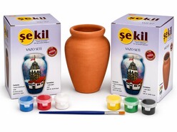 Şekil - Şekil Seramik Vazo Seti
