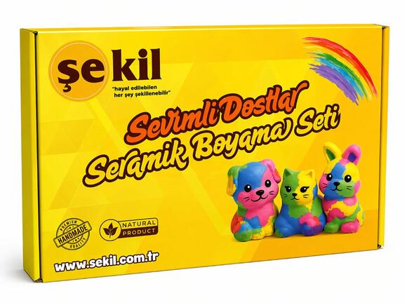 Şekil Sevimli Hayvanlar Seti