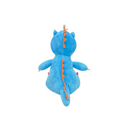 Selay Toys Dinazor 25 Cm Koyu Mavi Peluş 4437 - Thumbnail