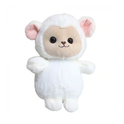 Selay Toys - Selay Toys Kuzu 20 Cm Ekru Peluş 9880
