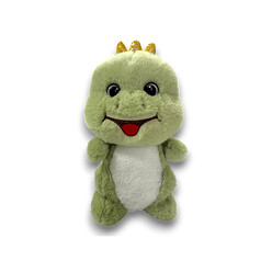 Selay Toys - Selay Toys Sevimli Dinazor 25 Cm Yeşil Peluş 4440