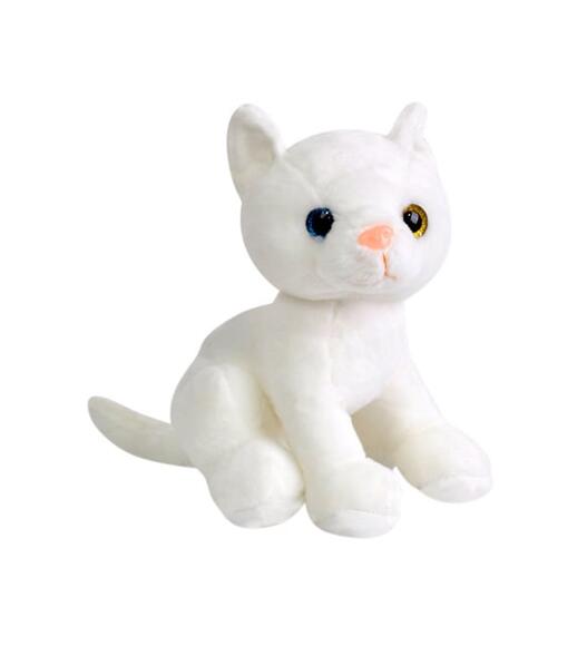 Selay Toys Sevimli Kedicik 45 Cm Beyaz Peluş 4609