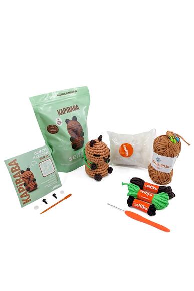 Selfiko Kapibaba Örgü İpi Seti