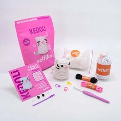 Selfiko - Selfiko Kedoli Örgü İpi Seti