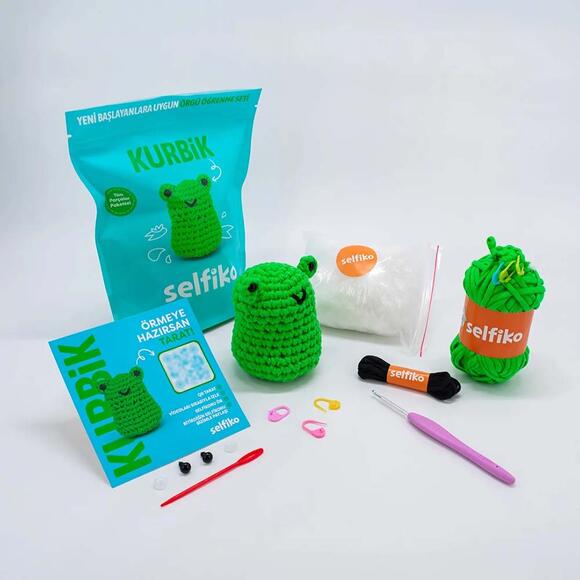 Selfiko Kurbik Örgü İpi Seti