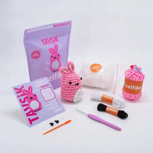 Selfiko Tavşik Örgü İpi Seti