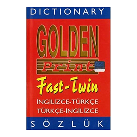 Serhat Golden Print English-Turkish Turkish-English Cep