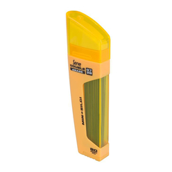 Serve Double Erase Hardal Sarısı Kutu 0.7 mm Kalem Ucu+Silgi - Thumbnail