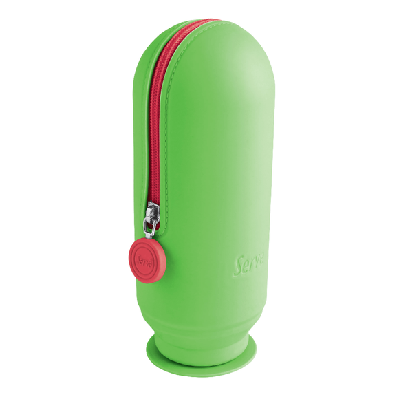 Serve Hoop Vakumlu Silikon Kalem Kutu Fosforlu Yeşil