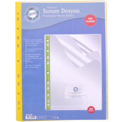 Serve Sunum Dosyası Yedeği 20’li Sarı SV-6120 - Thumbnail