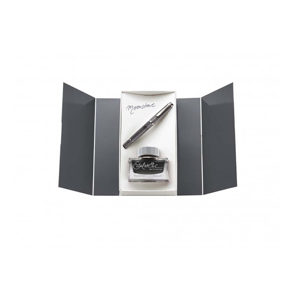 Set Classic M205 Moonstone with Edelstein Ink Of The Year 2020 Moonstone (F)