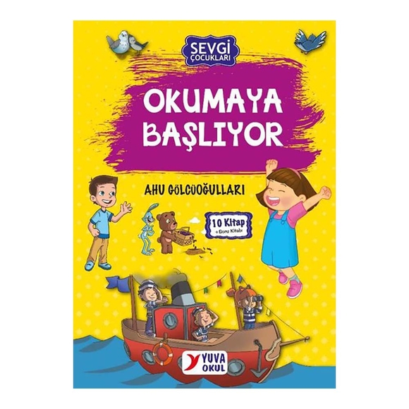 Sevgi Çocukları Okumaya Başlıyor 1.Sınıf 10 Kitap