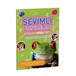 Beta Kids - Sevimli Hayvanlar Çıkartmalı Aktivite Kitabı