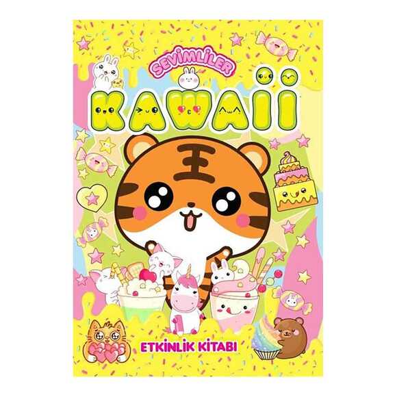Sevimliler Kawaii-Etkinlik Kitabı