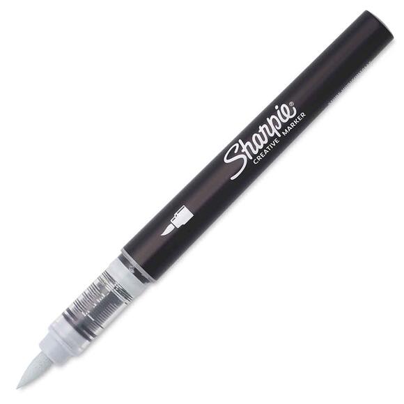 Sharpie Akrilik Markör Fırça Uç Açık Gri 2218120