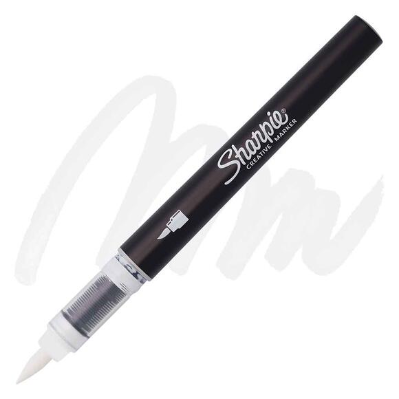 Sharpie Akrilik Markör Fırça Uç Beyaz 2218111