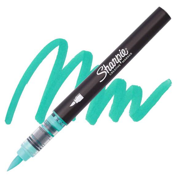 Sharpie Akrilik Markör Fırça Uç Göl Yeşili 2218117
