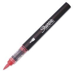 Sharpie Akrilik Markör Fırça Uç Kırmızı 2218113 - Thumbnail
