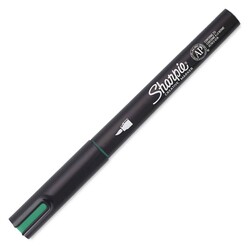 Sharpie Akrilik Markör Fırça Uç Yeşil 2218068 - Thumbnail