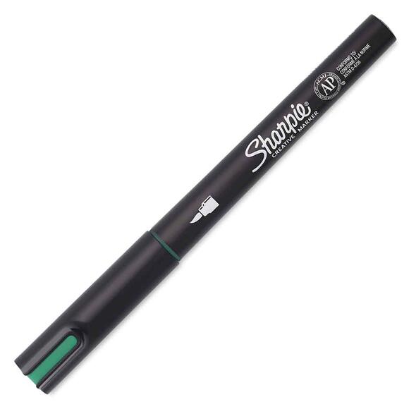 Sharpie Akrilik Markör Fırça Uç Yeşil 2218068