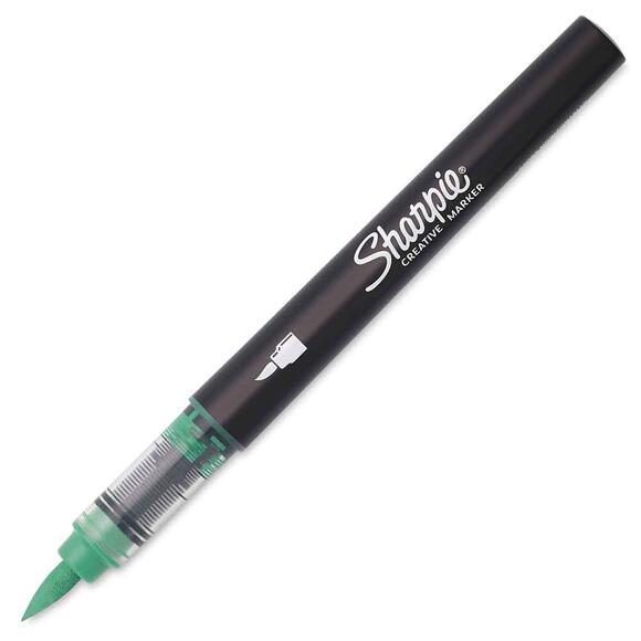 Sharpie Akrilik Markör Fırça Uç Yeşil 2218068