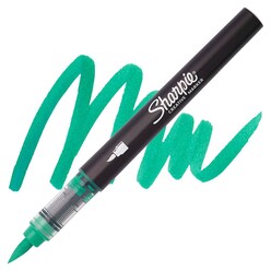 Sharpie Akrilik Markör Fırça Uç Yeşil 2218068 - Thumbnail