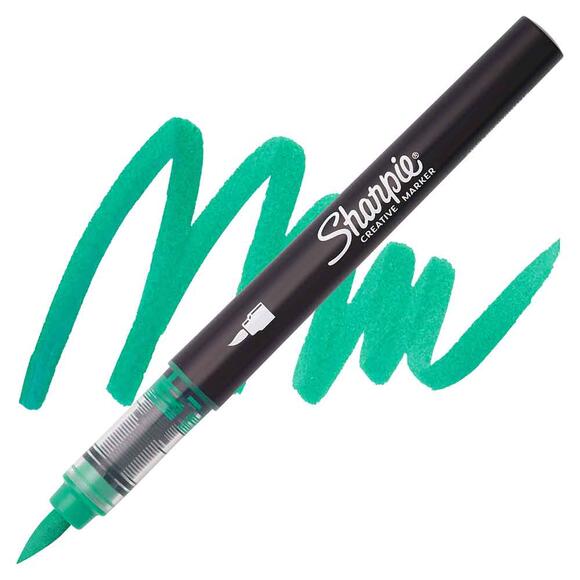 Sharpie Akrilik Markör Fırça Uç Yeşil 2218068