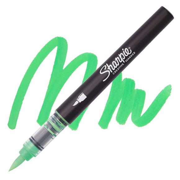 Sharpie Akrilik Markör Fırça Uç Zümrüt Yeşili 2218124