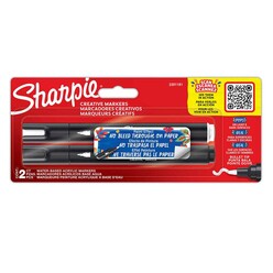 Sharpie Akrilik Markör Yuvarlak Uç 2’li Blister 2201181 - Thumbnail