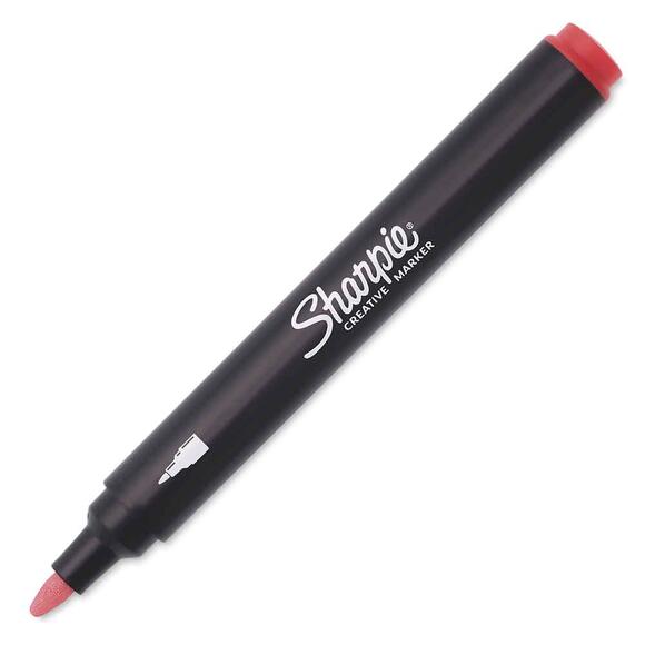 Sharpie Akrilik Markör Yuvarlak Uç Kırmızı 2218119