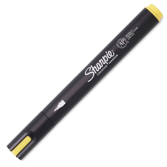 Sharpie Akrilik Markör Yuvarlak Uç Sarı 2218063