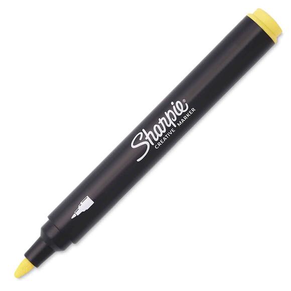 Sharpie Akrilik Markör Yuvarlak Uç Sarı 2218063