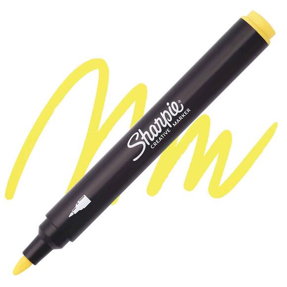 Sharpie Akrilik Markör Yuvarlak Uç Sarı 2218063