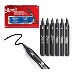 Sharpie - Sharpie Akrilik Markör Yuvarlak Uç Siyah 2218123