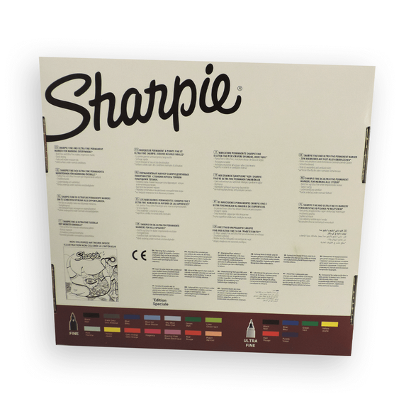Sharpie Fine Permanent Markör 20'li Karışık kutu- Gergedan 2110122