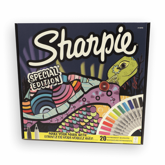 Sharpie Fine Permanent Markör 20'li Karışık kutu- Kaplumbağa 2115767